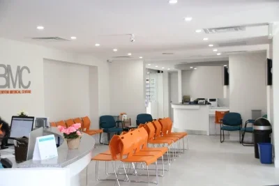 Reception and waiting area at the Critical Trauma Therapy Kitchener clinic