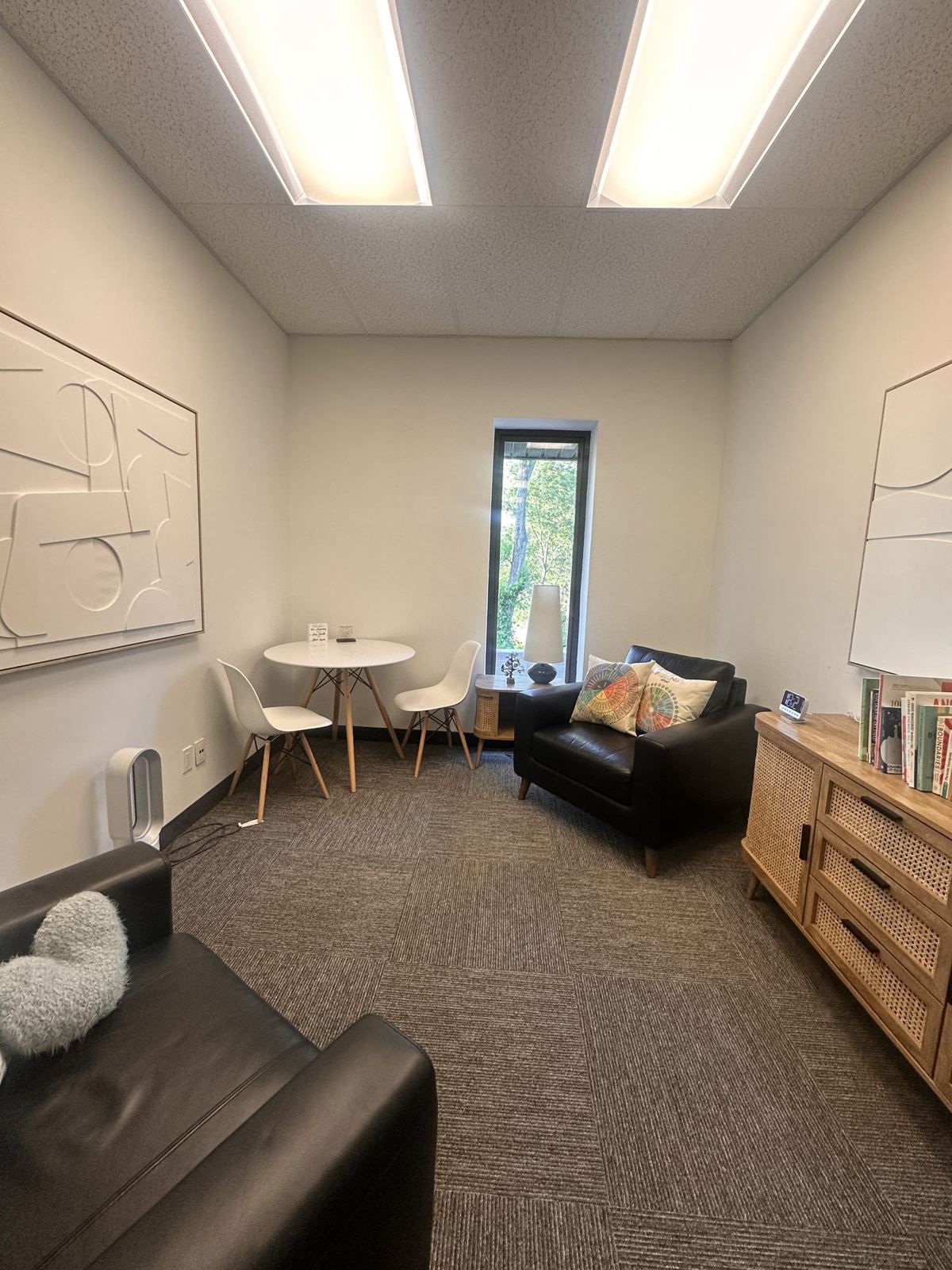 A private therapy room at the Critical Trauma Therapy Grimsby clinic